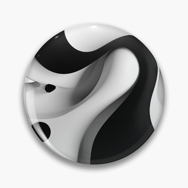 Item preview, Wavy Shapes in Black & White designed and sold by artify-visions.