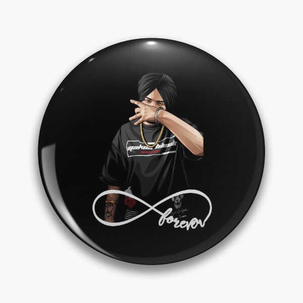 Item preview, Sidhu Moosewala-Aufkleber  	 designed and sold by ipjbrhrzfqo79.
