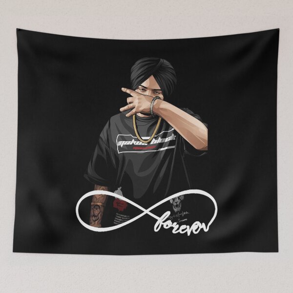 Item preview, Sidhu Moosewala-Aufkleber  	 designed and sold by ipjbrhrzfqo79.