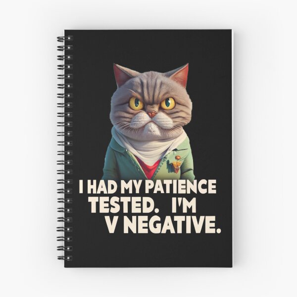 Item preview, Very Negative Cat designed and sold by Glamalt.
