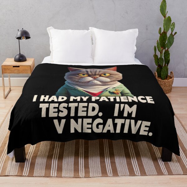 Item preview, Very Negative Cat designed and sold by Glamalt.