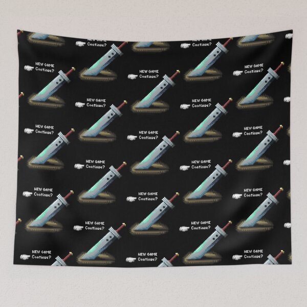 Item preview,  final, fantasy, seven, 7, vii, final fantasy vii, final fantasy vii remake designed and sold by vann-aarra.