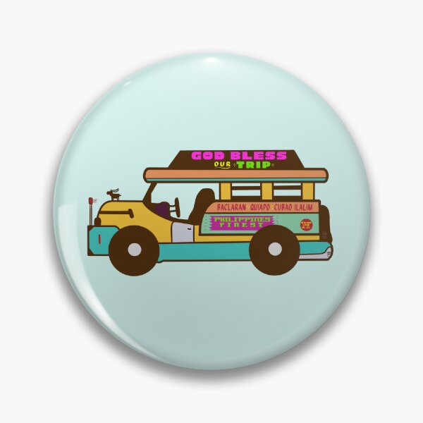 Item preview, PHILIPPINE JEEPNEY GOD BLESS OUR TRIP Sticker designed and sold by aydapadi.