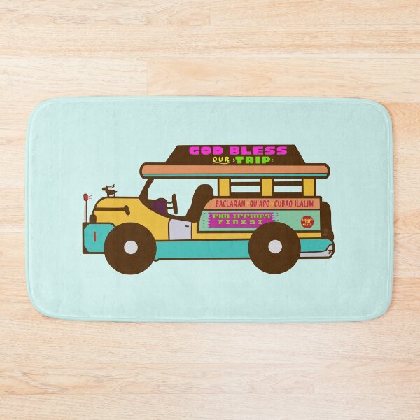 Item preview, PHILIPPINE JEEPNEY GOD BLESS OUR TRIP Sticker designed and sold by aydapadi.