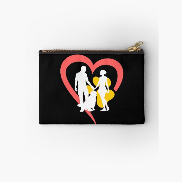 Item preview, couple with their dog designed and sold by Golden-Heaven.