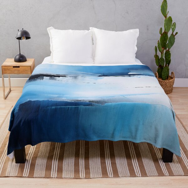 Item preview, Colorful cool abstraction, blue and black designed and sold by anaozzart.