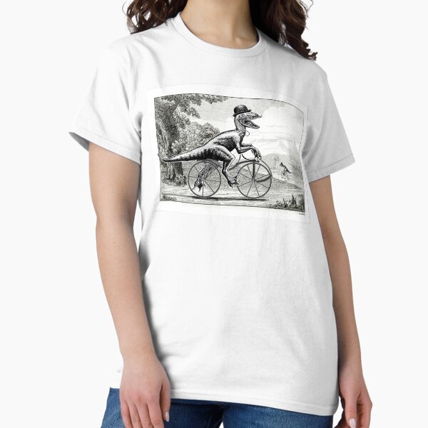 Item preview, Velociraptor on a Velocipede designed and sold by Smaggers.