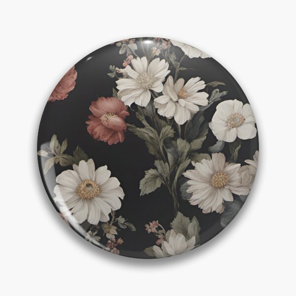 Item preview, Flowers Dark Cottagecore designed and sold by AsiaTownStore.