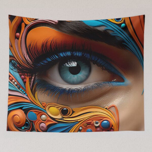 Item preview, “Prismatic Mystery: Evolution of Feathers” designed and sold by Art-Vortex-fr.