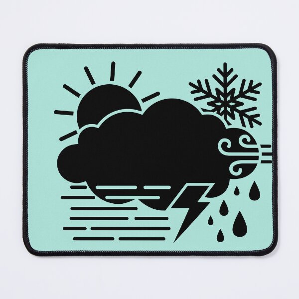 Item preview, Meteorology weather rain sun snow graphic designed and sold by 212fonts.