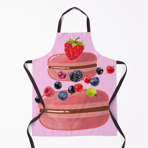 Item preview, Raspberries themed Macarons designed and sold by Ssuwicha.