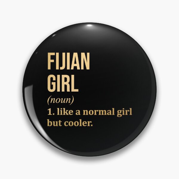 Item preview, Fijian Girl Definition Fiji in Gold designed and sold by XCIV.