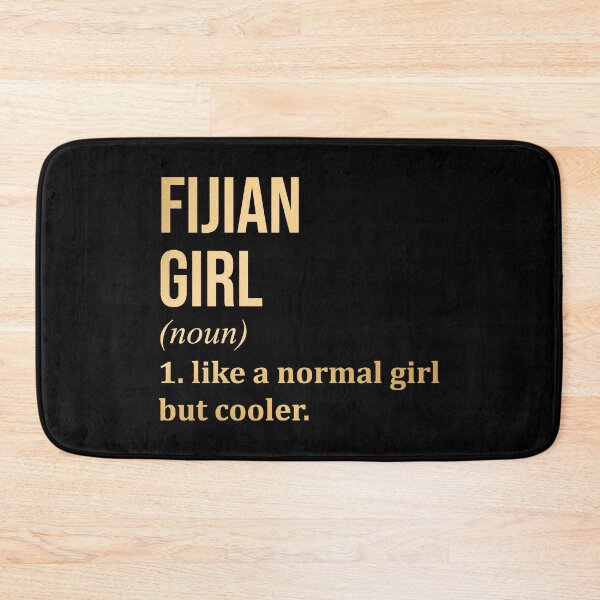 Item preview, Fijian Girl Definition Fiji in Gold designed and sold by XCIV.