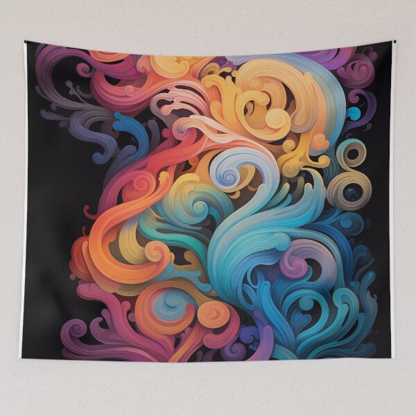 Item preview, “Prismatic Mystery: Evolution of Feathers” designed and sold by Art-Vortex-fr.