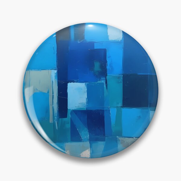 Item preview, A Geometric Blue Abstract Piece designed and sold by alacaz.