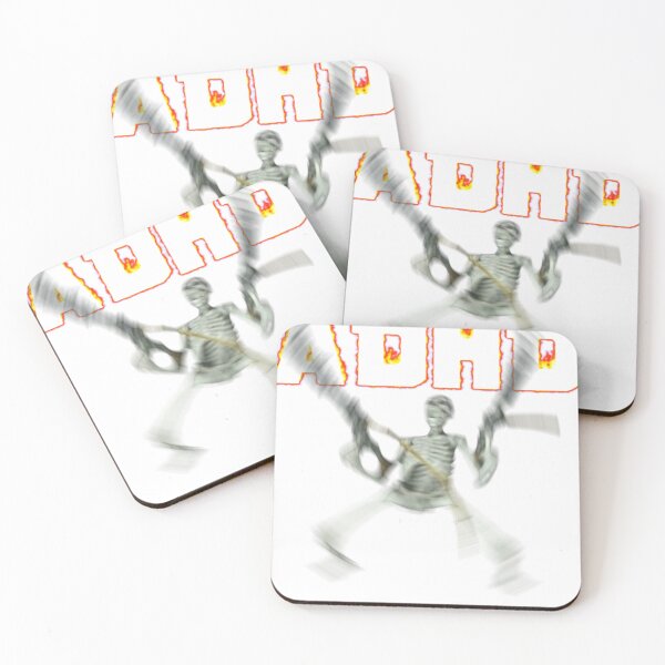 Item preview, ADHD Skeleton Meme Classic designed and sold by ernesthenagan.
