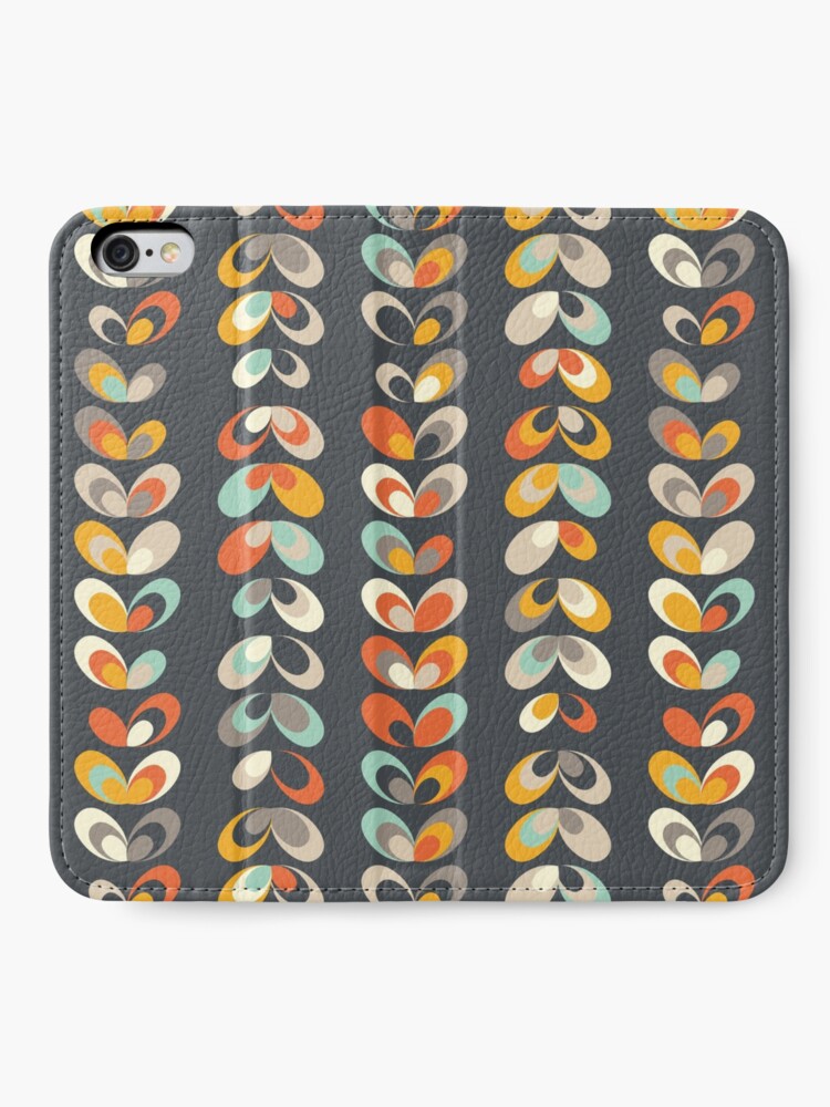 Alternate view of Retro seasons 02, Winter dreams iPhone Wallet