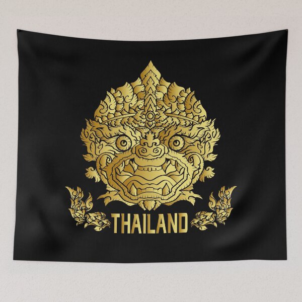 Item preview, King monkey Hanuman.Thai style Thailand ancient. designed and sold by MusixT-Shirt.