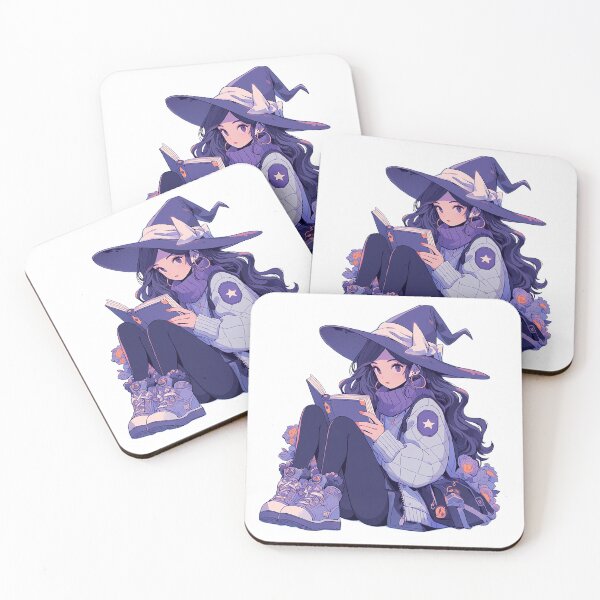 Item preview, The Halloween Lofi Girl Reading Book - Reading Cartoon Characters designed and sold by Ordinary Life Works.