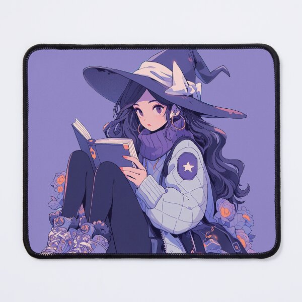Item preview, The Halloween Lofi Girl Reading Book - Reading Cartoon Characters designed and sold by Ordinary Life Works.