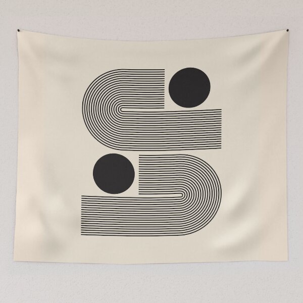Item preview, GREAT WAVE OF MINIMALISM designed and sold by forgetmestudio.