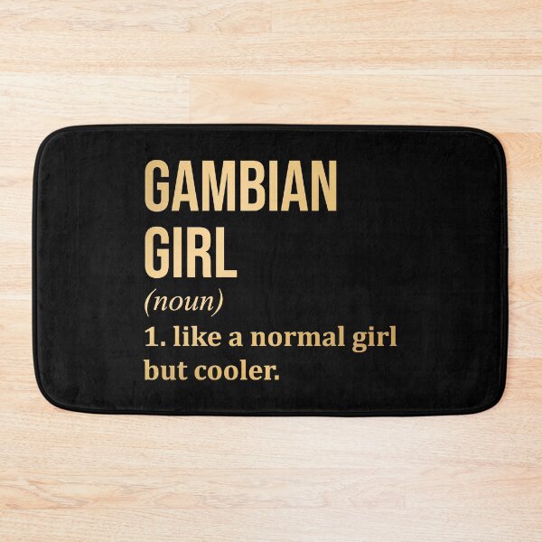 Item preview, Gambian Girl Definition Gambia in Gold designed and sold by XCIV.