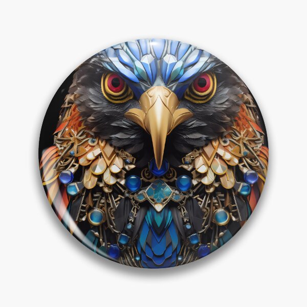 Artikelvorschau, „Luftige Eleganz: Der Adler und seine Diamantsymmetrie“ entworfen und verkauft von Art-Vortex-fr.