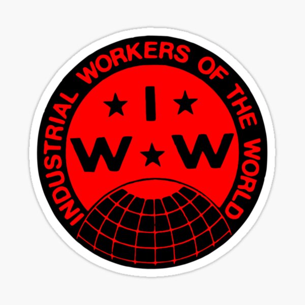 Item preview, Logo der Industriearbeiter der Welt (IWW). designed and sold by JAOVAMITCHELL.