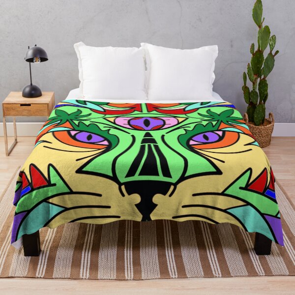 Item preview, Psychedelic Cat designed and sold by lordmafia.