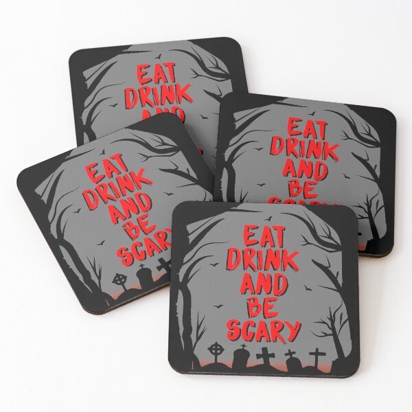 Item preview, Eat Drink And Be Scary Halloween Gifts designed and sold by predoks.