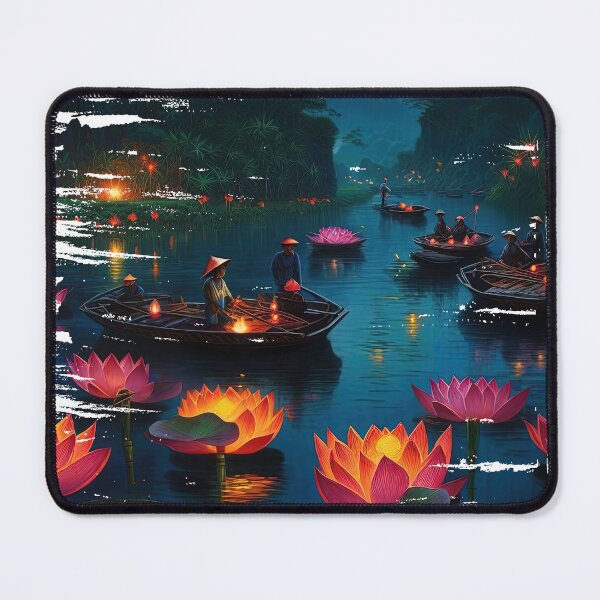 Item preview, The sea of lotus flowers and the flames of the night fire designed and sold by Natcharee.