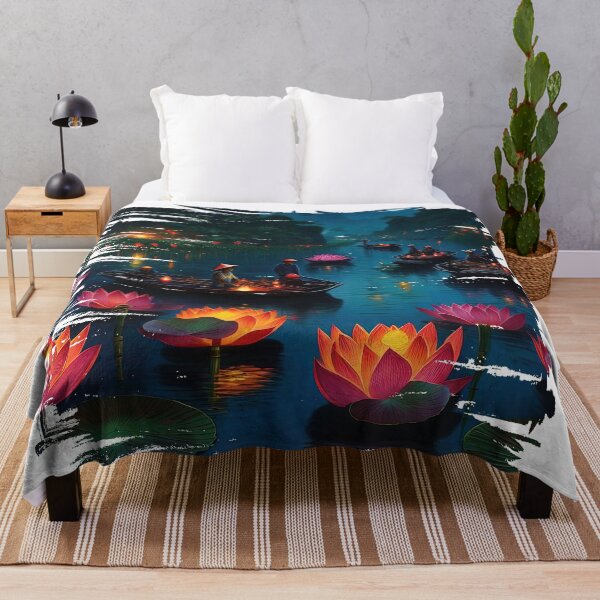 Item preview, The sea of lotus flowers and the flames of the night fire designed and sold by Natcharee.
