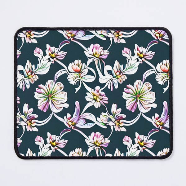 Item preview, Midnight Flower and Lily Pattern - Floral Elegance designed and sold by Angelsartsandpattern.