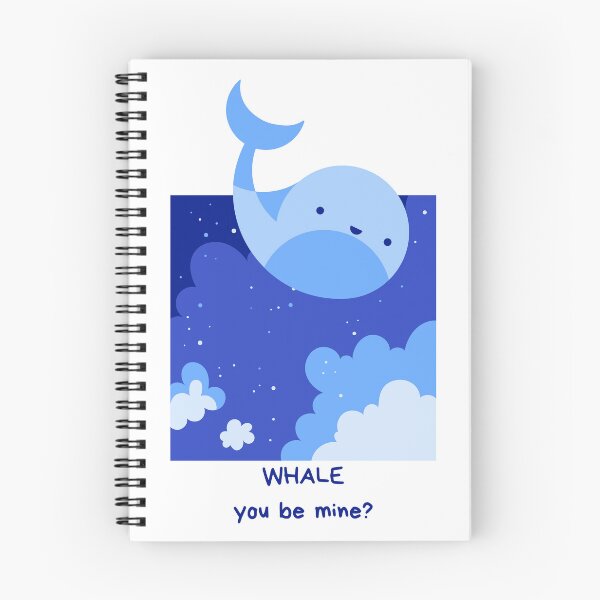 Item preview, Animal Pun Whale You Be Mine designed and sold by bububabuinc.