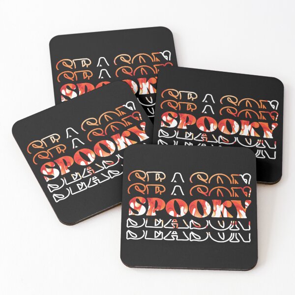 Item preview, Spooky Season Texts With Scary Red Halloween Background designed and sold by my-green-gecko.