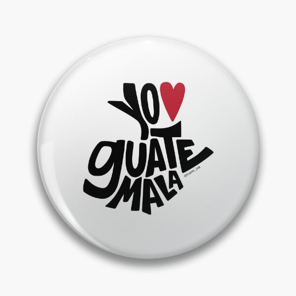 Item preview, Yo amo a Guatemala (light background / fondo claro) designed and sold by Ana Salazar Marroquín.