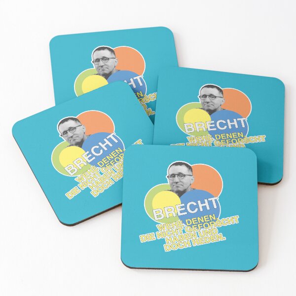 Item preview, Bertolt Brecht, quote, research designed and sold by Mauswohn.