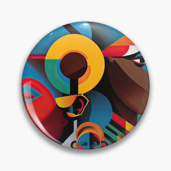 Item preview, African Tribe Bauhaus Design designed and sold by ArtificialGenes.
