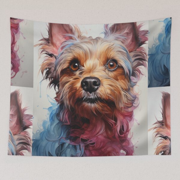 Item preview, Cute Yorkshire Terrier: Head and Whiskers designed and sold by Piotrek0001.