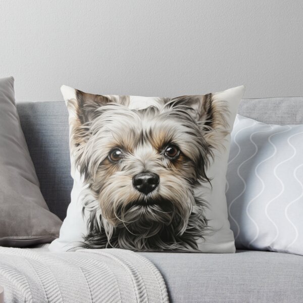Item preview, Cute Yorkshire Terrier: Head and Whiskers designed and sold by Piotrek0001.