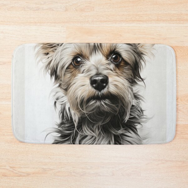 Item preview, Cute Yorkshire Terrier: Head and Whiskers designed and sold by Piotrek0001.
