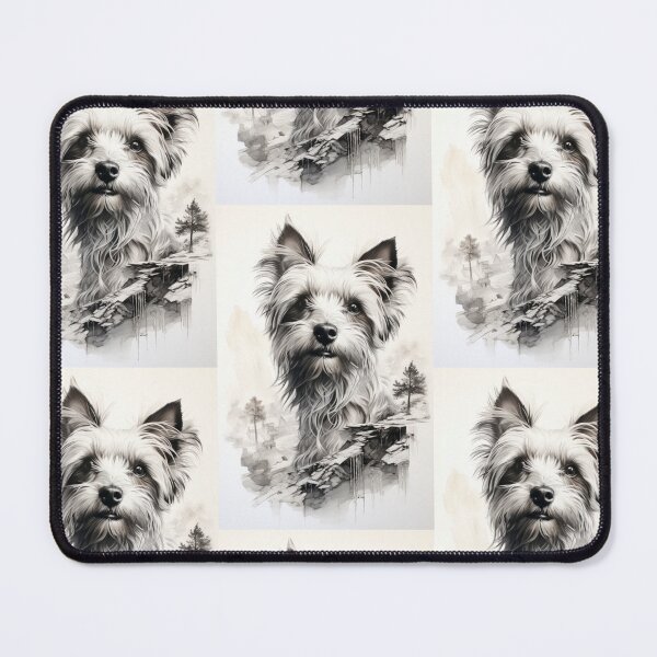 Item preview, Cute Yorkshire Terrier: Head and Whiskers designed and sold by Piotrek0001.