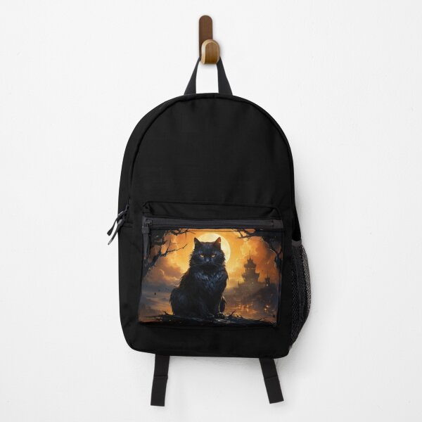 Item preview, The Black Cat’s Halloween - Mysterious Black Cat designed and sold by DigitlEmporium.