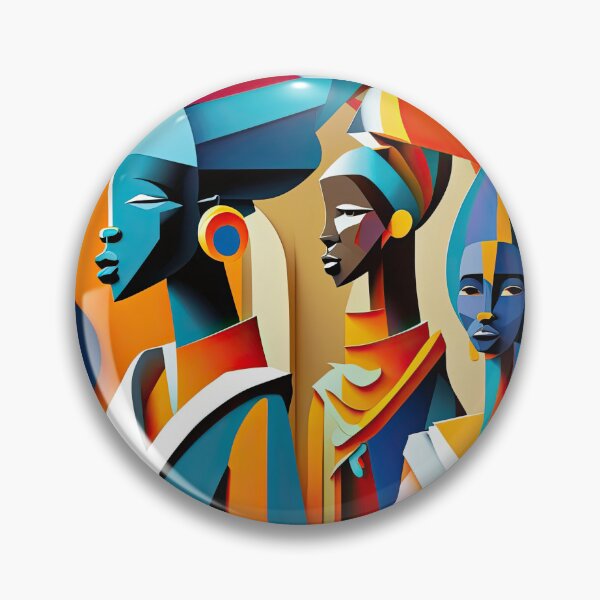 Item preview, African Tribe Bauhaus Design designed and sold by ArtificialGenes.