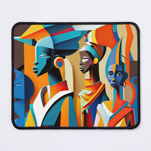 Item preview, African Tribe Bauhaus Design designed and sold by ArtificialGenes.