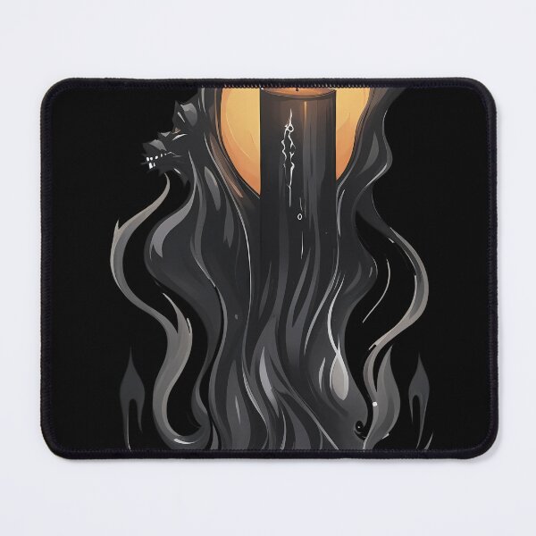 Item preview, Gothic Decor Black Candle Wolf Modern Halloween designed and sold by Yellowriversss.