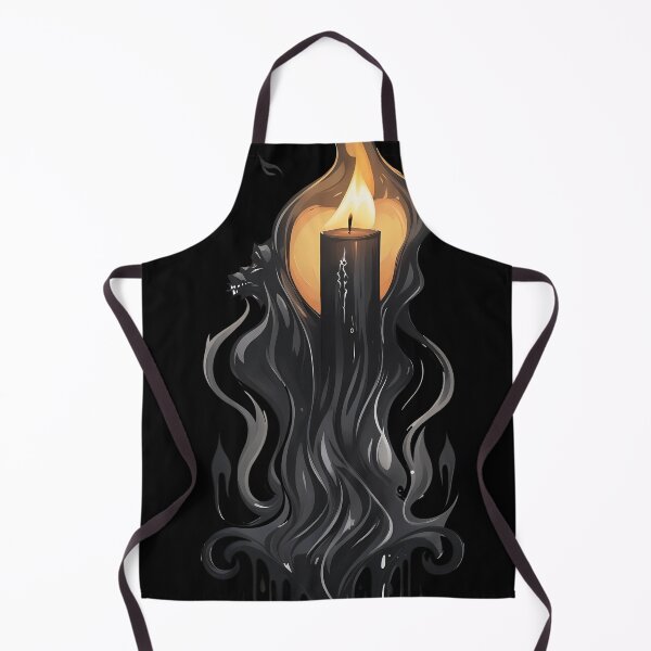 Item preview, Gothic Decor Black Candle Wolf Modern Halloween designed and sold by Yellowriversss.