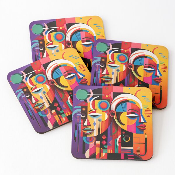 Item preview, African Tribe Bauhaus Design designed and sold by ArtificialGenes.