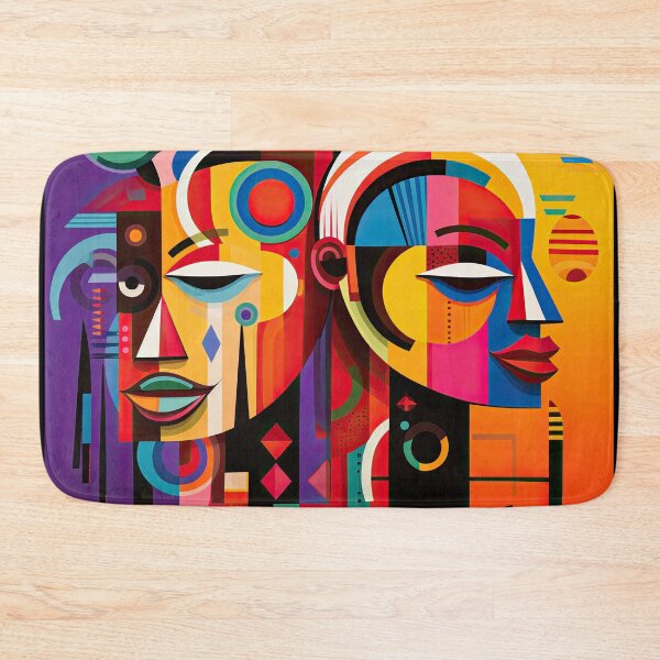 Item preview, African Tribe Bauhaus Design designed and sold by ArtificialGenes.