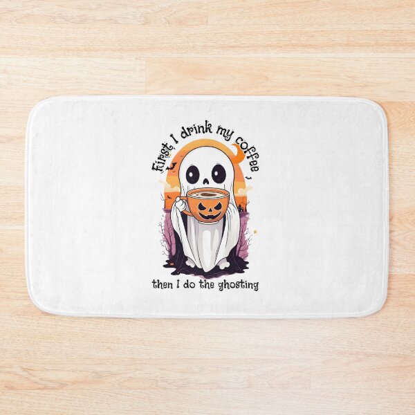 Item preview, Coffee Lover Boo-Jee Ghost First Coffee Then Ghosting III designed and sold by DevemDavam.